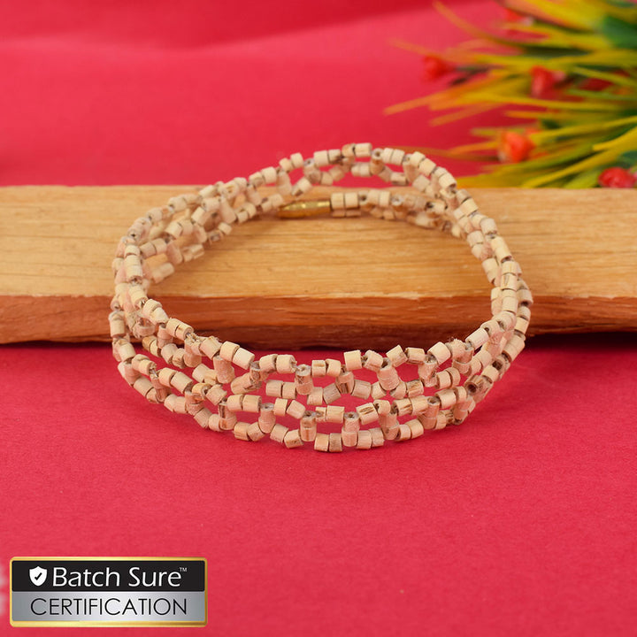 100% Original Chain Design Tulsi Kanthi Mala for spiritual protection and devotion. India’s Largest Pooja Accessories Brand - www.satvikstore.in