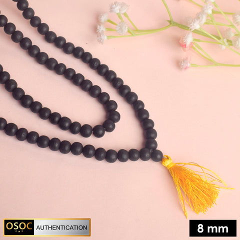 Govt. Certified 100% Original Karungali Mala with 108+1 Sacred Ebony Wood Beads. India’s Largest Pooja Accessories Brand - www.satvikstore.in