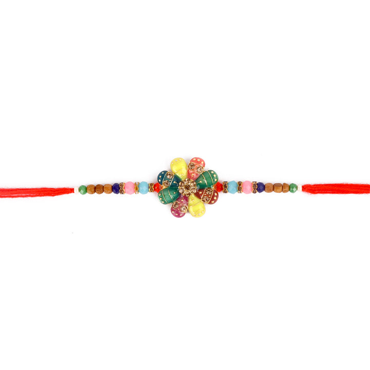 Browse our exclusive collection of Rakhi online 2023. Choose a stunning Rakhi set of 2 for your beloved brother, bhaiya, or bhai. Discover designer Rakhi and beautiful Rakhi options. Send Rakhi and Rakhi combos abroad with ease. Explore Indian Rakhi and find the perfect Rakhi gift at SatvikStore.in."