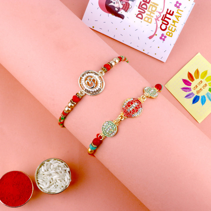 Explore our exquisite collection of Rakhi online 2023. Choose from a stunning Rakhi set of 2, perfect for brothers, bhaiya, and bhai. Shop designer Rakhi and beautiful Rakhi online to send Rakhi abroad. Celebrate with Indian Rakhi and find the perfect Rakhi gift at SatvikStore.in."