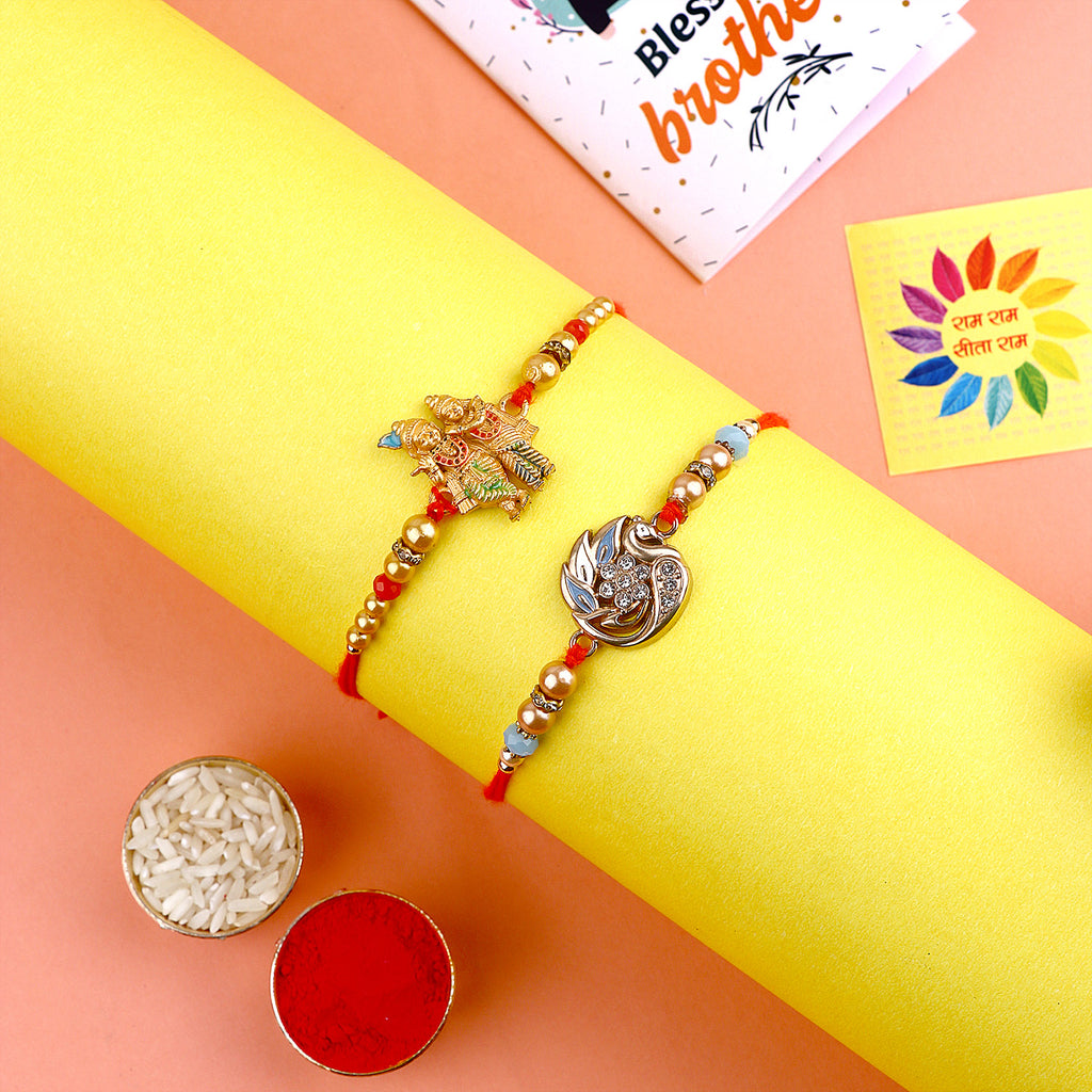 Explore a wide range of Rakhi online at Satvik Store. Shop for silver Rakhi, Rakhi combo packs, and Rakhi hampers for your beloved brother. Find the perfect Rakhi gift set and enjoy convenient online shopping with fast delivery in India and international shipping to the USA. Discover designer Rakhi options and send Rakhi to your loved ones with ease. Order Rakhi online today and celebrate Raksha Bandhan in style!"