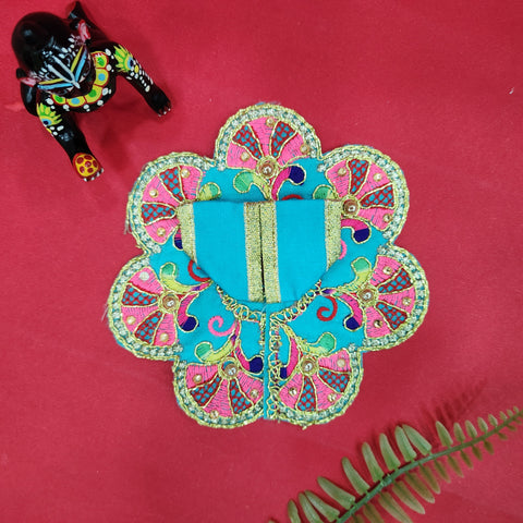 Beautiful Laddu Gopal Dress No.1 with traditional detailing and bright colors – India’s Largest Pooja Accessories Brand – www.satvikstore.in