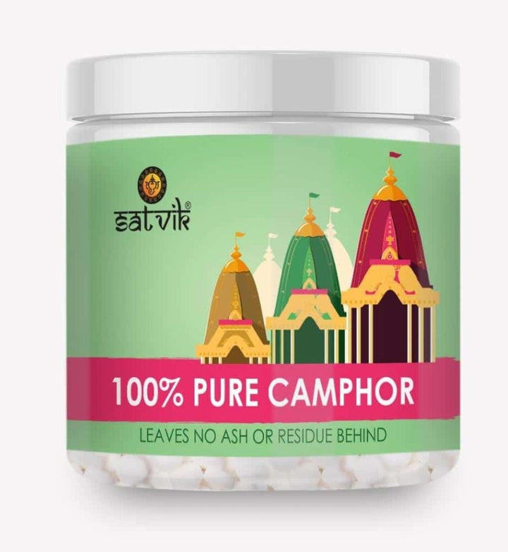 Pure & Premium Camphor (30 Grams) Puja Store Online Pooja Items Online Puja Samagri Pooja Store near me www.satvikstore.in