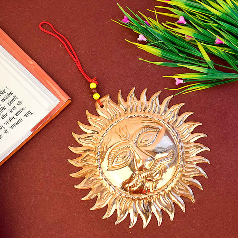 Copper Surya Narayan Yantra (Large) for solar blessings and vitality – India’s Largest Pooja Accessories Brand – www.satvikstore.in