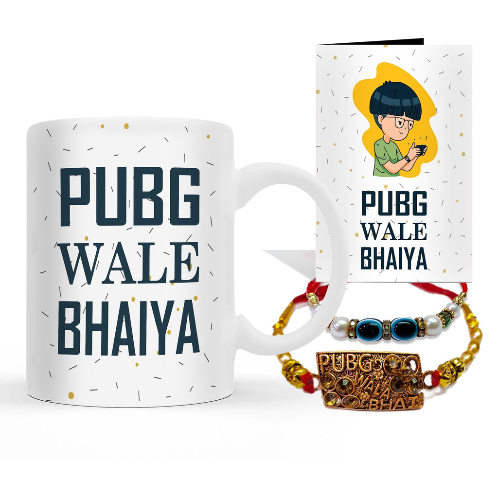 Rakhi with Mug Gift Combo Set Puja Store Online Pooja Items Online Puja Samagri Pooja Store near me www.satvikstore.in