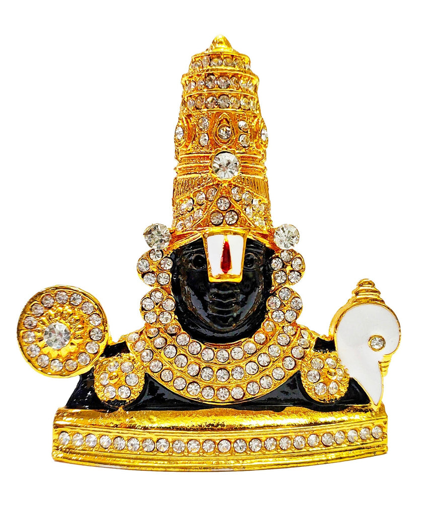 Metal Tirupati Balaji Idol Puja Store Online Pooja Items Online Puja Samagri Pooja Store near me www.satvikstore.in