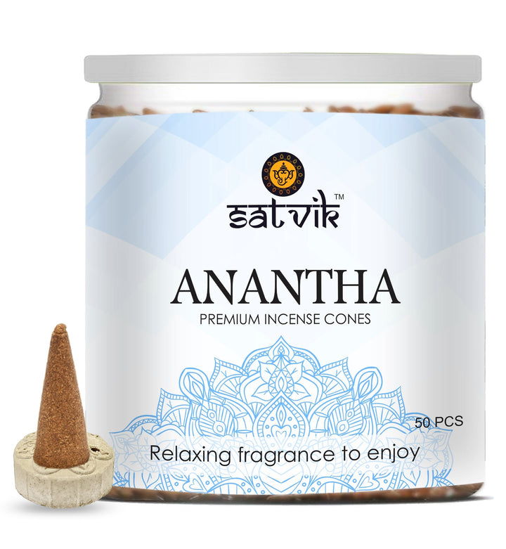 Incense Cone (Anantha) Puja Store Online Pooja Items Online Puja Samagri Pooja Store near me www.satvikstore.in