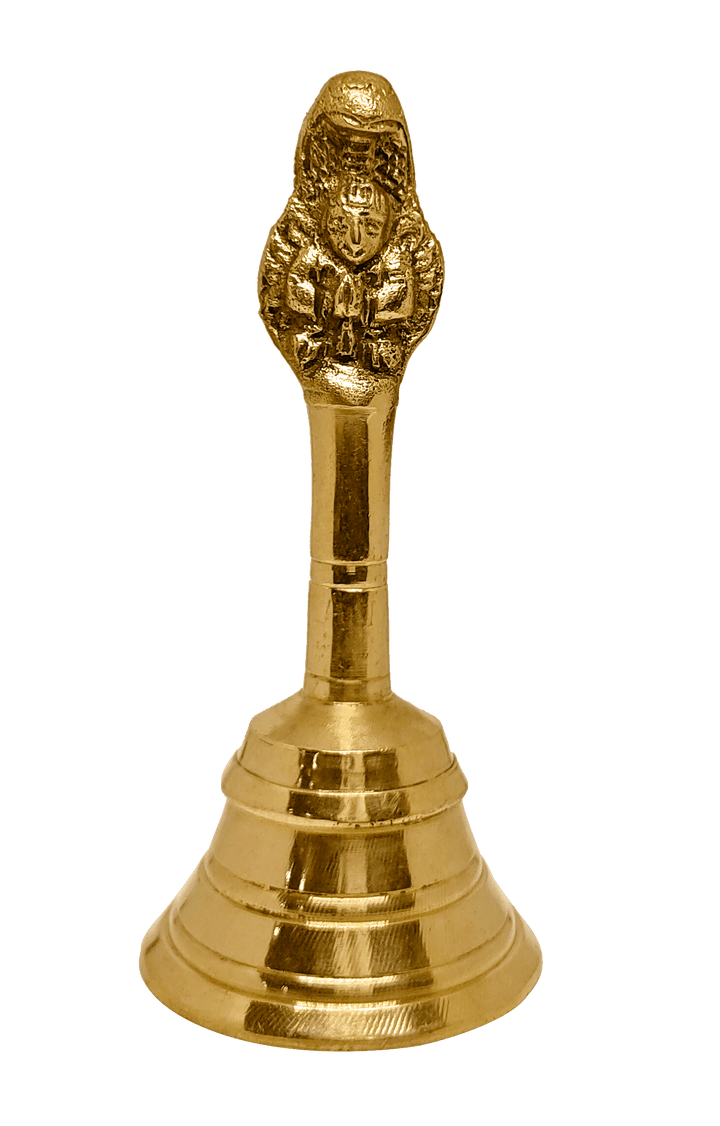 Vishnu Brass Puja Bell Puja Store Online Pooja Items Online Puja Samagri Pooja Store near me www.satvikstore.in