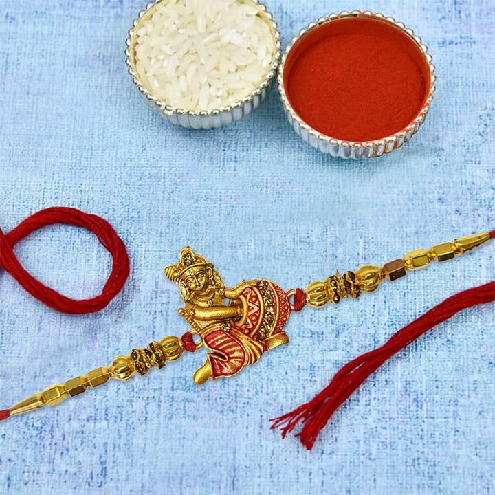 Rakhi with Mug Gift Combo Set Puja Store Online Pooja Items Online Puja Samagri Pooja Store near me www.satvikstore.in