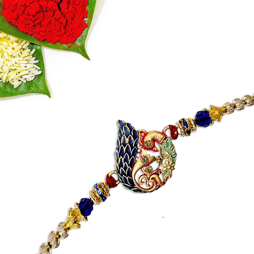 Rakhi with Mug Gift Combo Set Puja Store Online Pooja Items Online Puja Samagri Pooja Store near me www.satvikstore.in