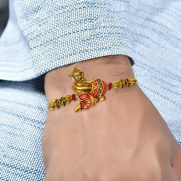 Rakhi with Mug Gift Combo Set Puja Store Online Pooja Items Online Puja Samagri Pooja Store near me www.satvikstore.in