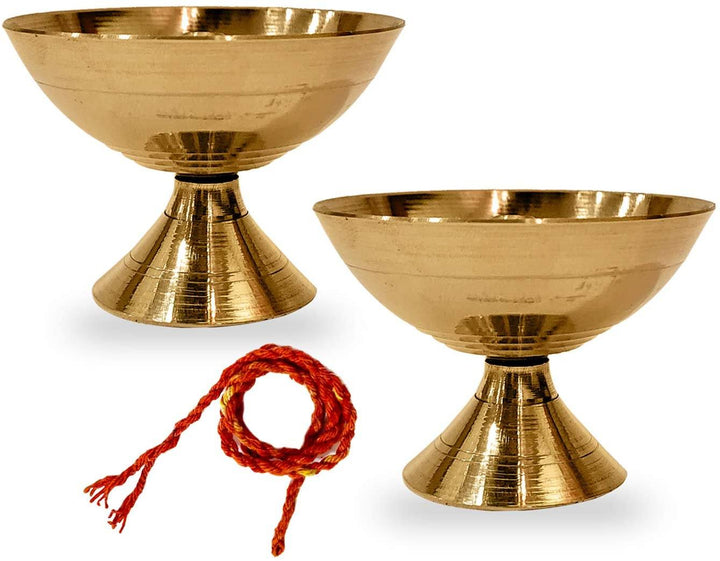 Brass Payali Diya Puja Store Online Pooja Items Online Puja Samagri Pooja Store near me www.satvikstore.in