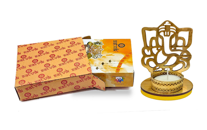 Lord Ganesha Shadow Diya Puja Store Online Pooja Items Online Puja Samagri Pooja Store near me www.satvikstore.in