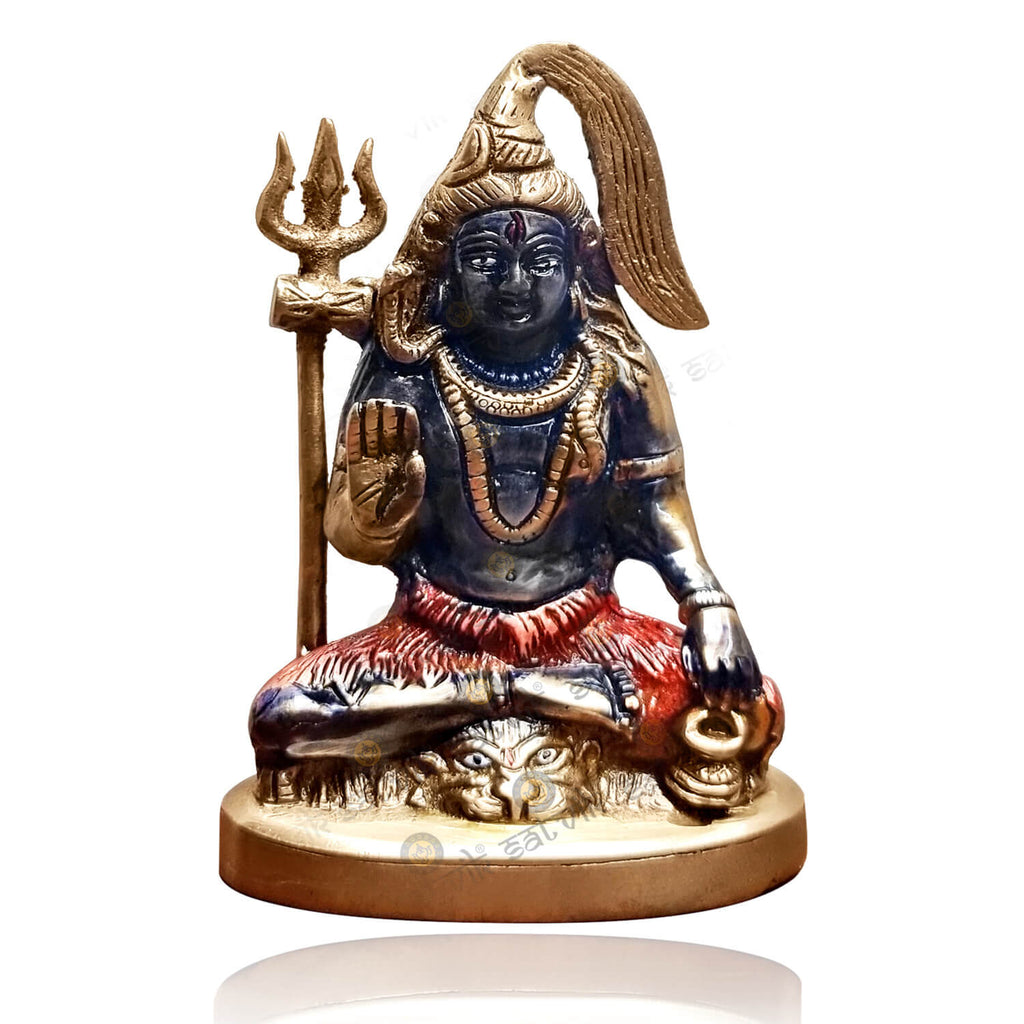 Brass Shiv Idol Puja Store Online Pooja Items Online Puja Samagri Pooja Store near me www.satvikstore.in