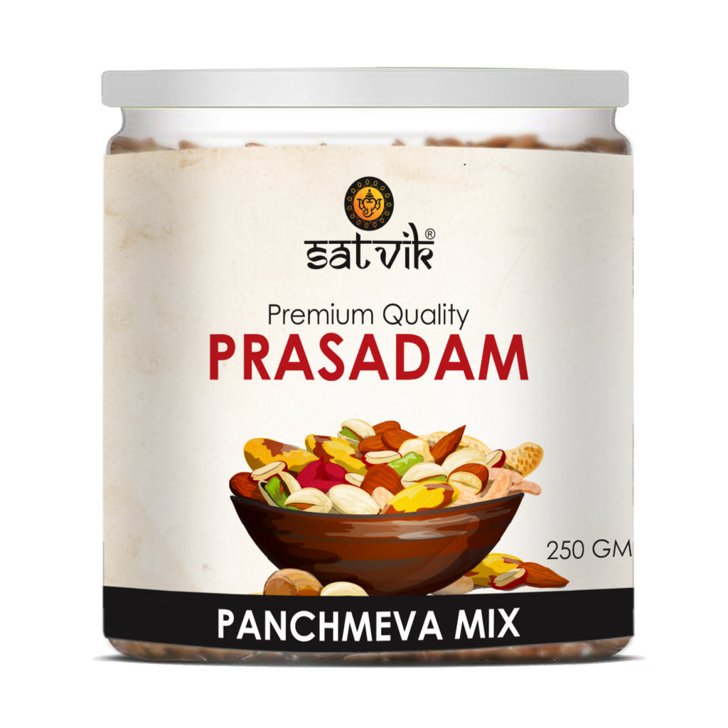 Panchmeva (Five Dryfruit Set)-250 Gram Puja Store Online Pooja Items Online Puja Samagri Pooja Store near me www.satvikstore.in